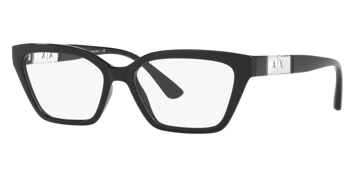 ARMANI EXCHANGE EYEGLASSES - AX3092 8158 54 - Shiny Black