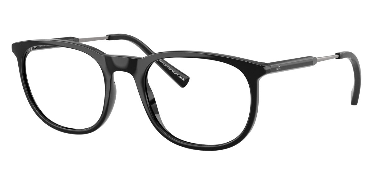 ARMANI EXCHANGE EYEGLASSES - AX3127 8158 52 - Shiny Black