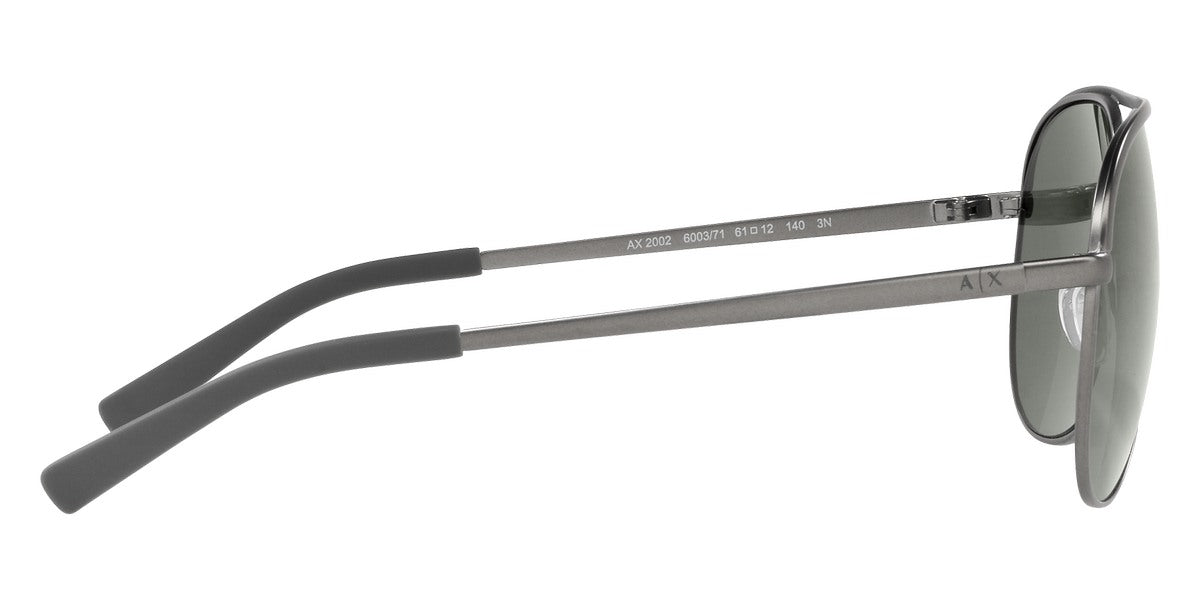 ARMANI EXCHANGE SUNGLASSES - AX2002 600371 61 - Matte Gunmetal