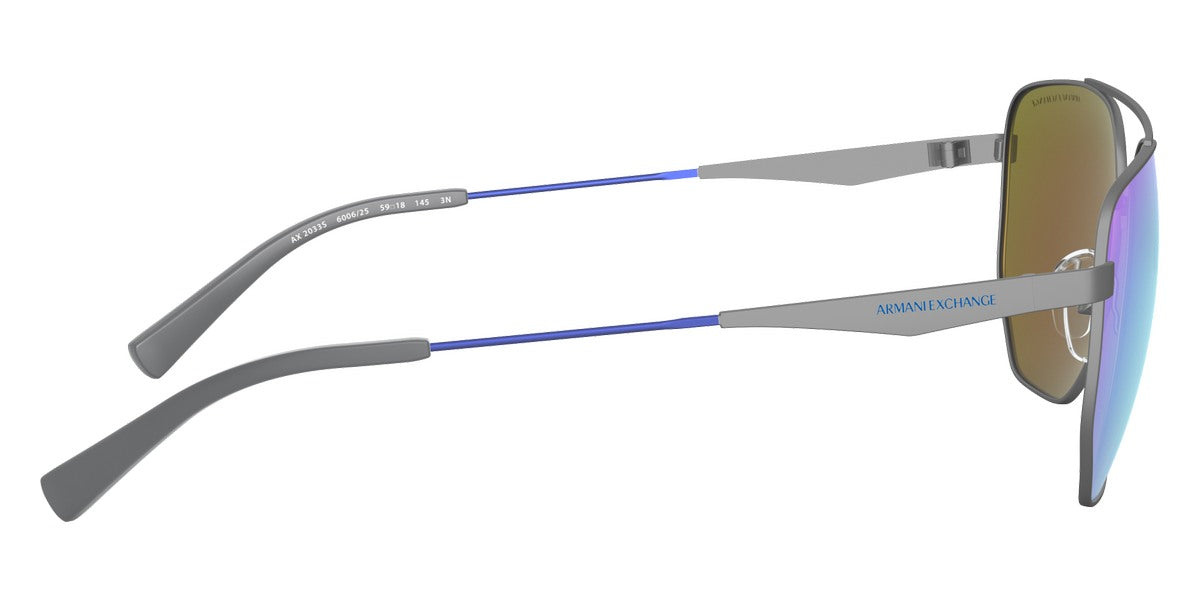 ARMANI EXCHANGE SUNGLASSES - AX2033S 600625 59 - Matte Gunmetal