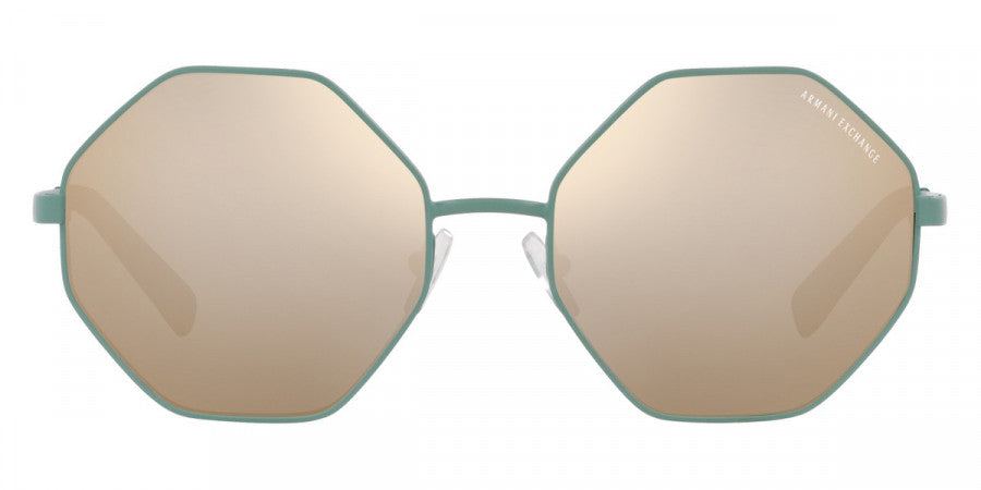 ARMANI EXCHANGE SUNGLASSES - AX2035S 60775A 55 - Matte Light Blue