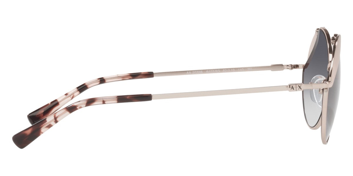 ARMANI EXCHANGE SUNGLASSES - AX2039S 61038G 52 - Rose Gold