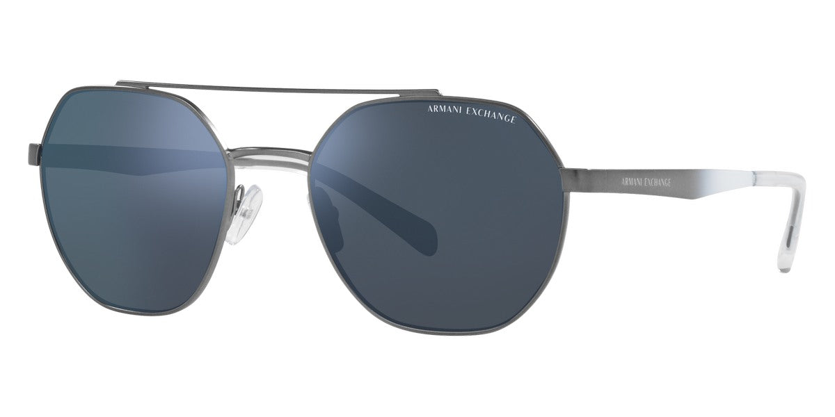 ARMANI EXCHANGE SUNGLASSES - AX2041S 600355 56 - Matte Gunmetal
