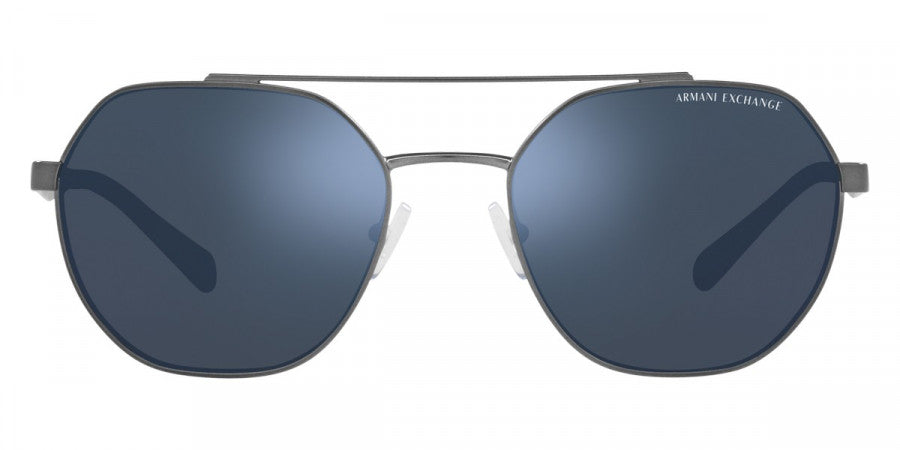 ARMANI EXCHANGE SUNGLASSES - AX2041S 600355 56 - Matte Gunmetal