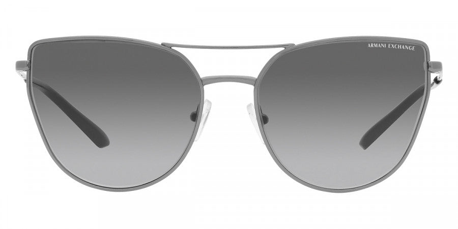 ARMANI EXCHANGE SUNGLASSES - AX2045S 608511 56 - Shiny Gunmetal