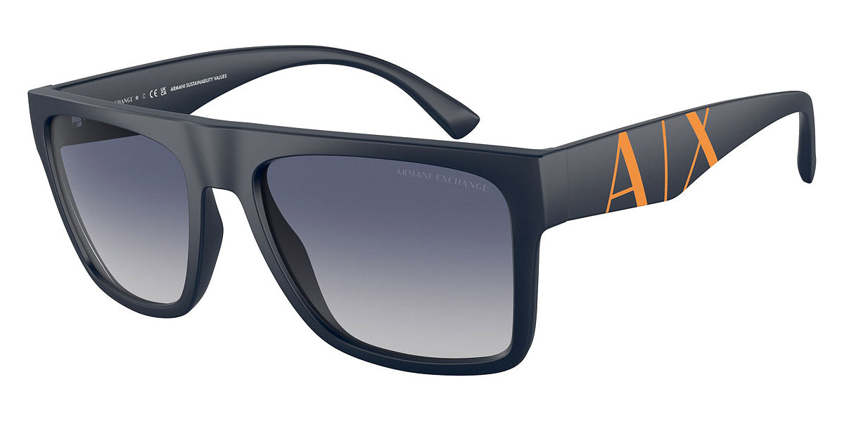 ARMANI EXCHANGE SUNGLASSES - AX4113S 81814L 55 - Matte Blue