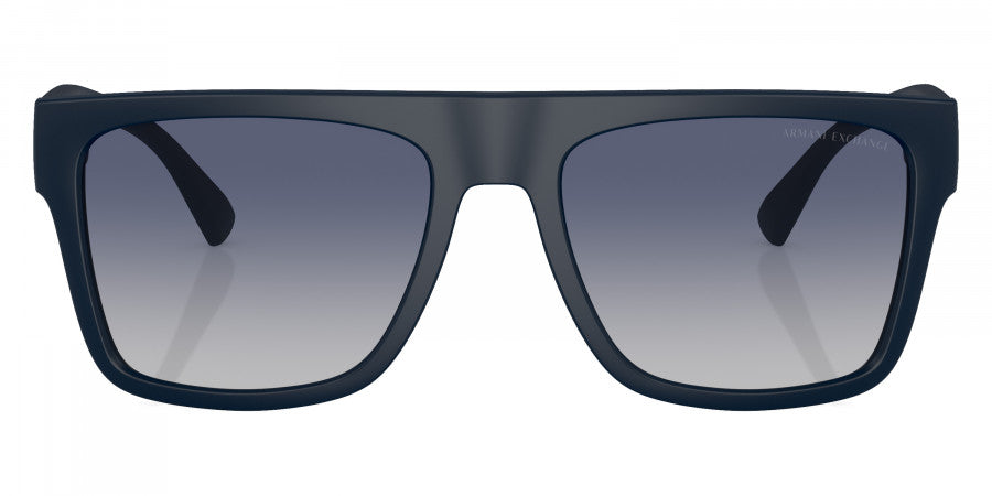 ARMANI EXCHANGE SUNGLASSES - AX4113S 81814L 55 - Matte Blue