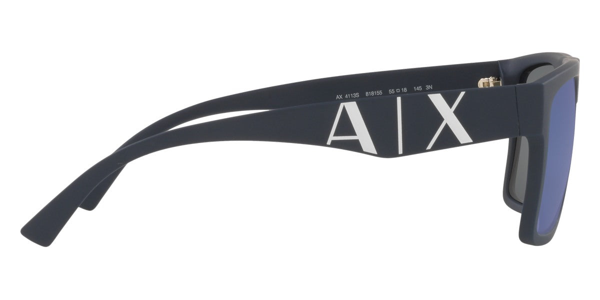 ARMANI EXCHANGE SUNGLASSES - AX4113SF 818155 55 - Matte Blue