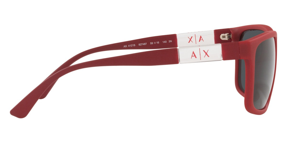 ARMANI EXCHANGE SUNGLASSES - AX4121S 827487 59 - Matte Red