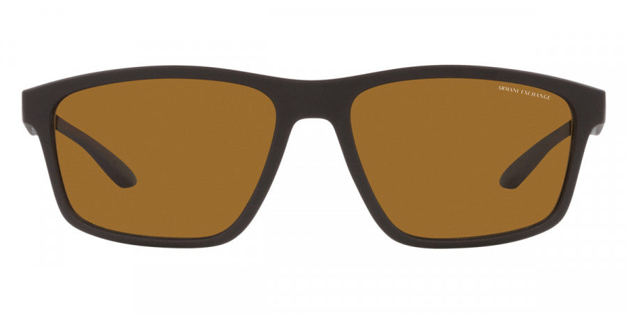 ARMANI EXCHANGE SUNGLASSES - AX4122S 804183 59 - Matte Brown