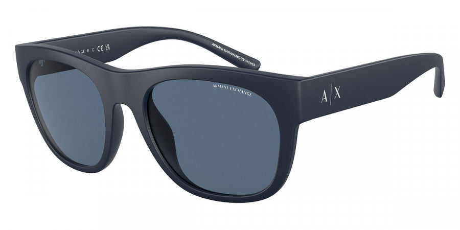 ARMANI EXCHANGE SUNGLASSES - AX4128SU 812380 55 - Matte Blue