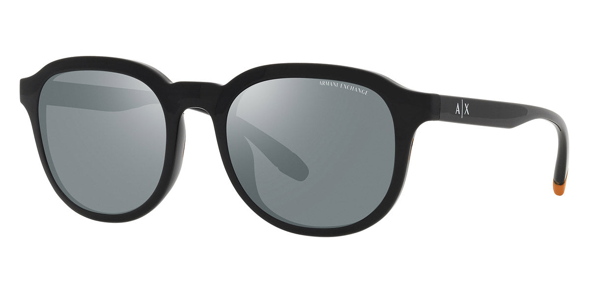ARMANI EXCHANGE SUNGLASSES - AX4129SU 81586G 54 - Shiny Black