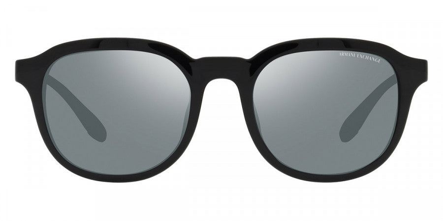 ARMANI EXCHANGE SUNGLASSES - AX4129SU 81586G 54 - Shiny Black