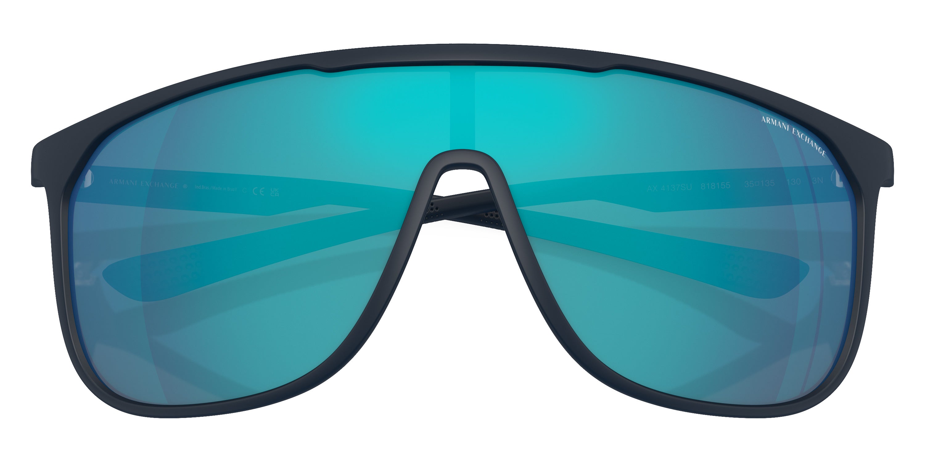 ARMANI EXCHANGE SUNGLASSES - AX4137SU 818155 135 - Matte Blue