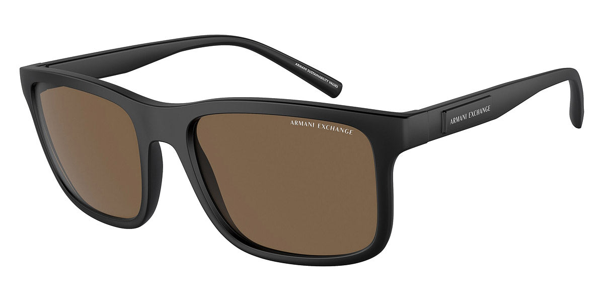 ARMANI EXCHANGE SUNGLASSES - AX4145S 807873 57 - Matte Black