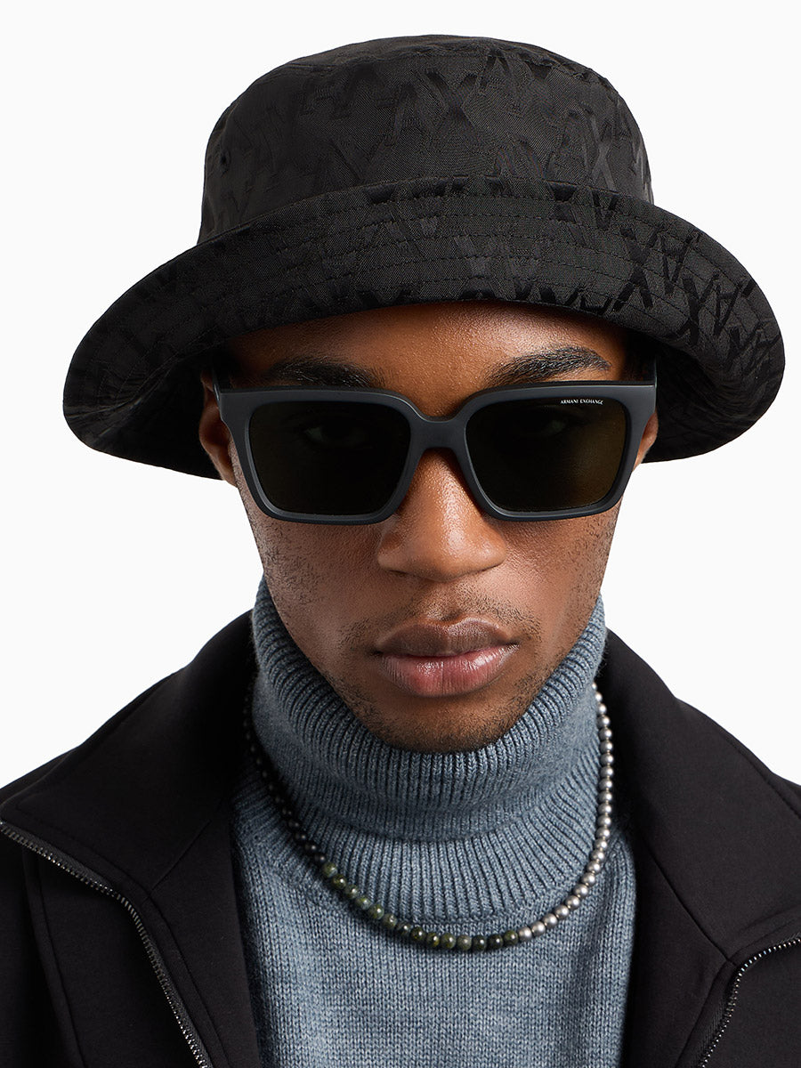 ARMANI EXCHANGE SUNGLASSES - AX4147S 807871 56 - Matte Black