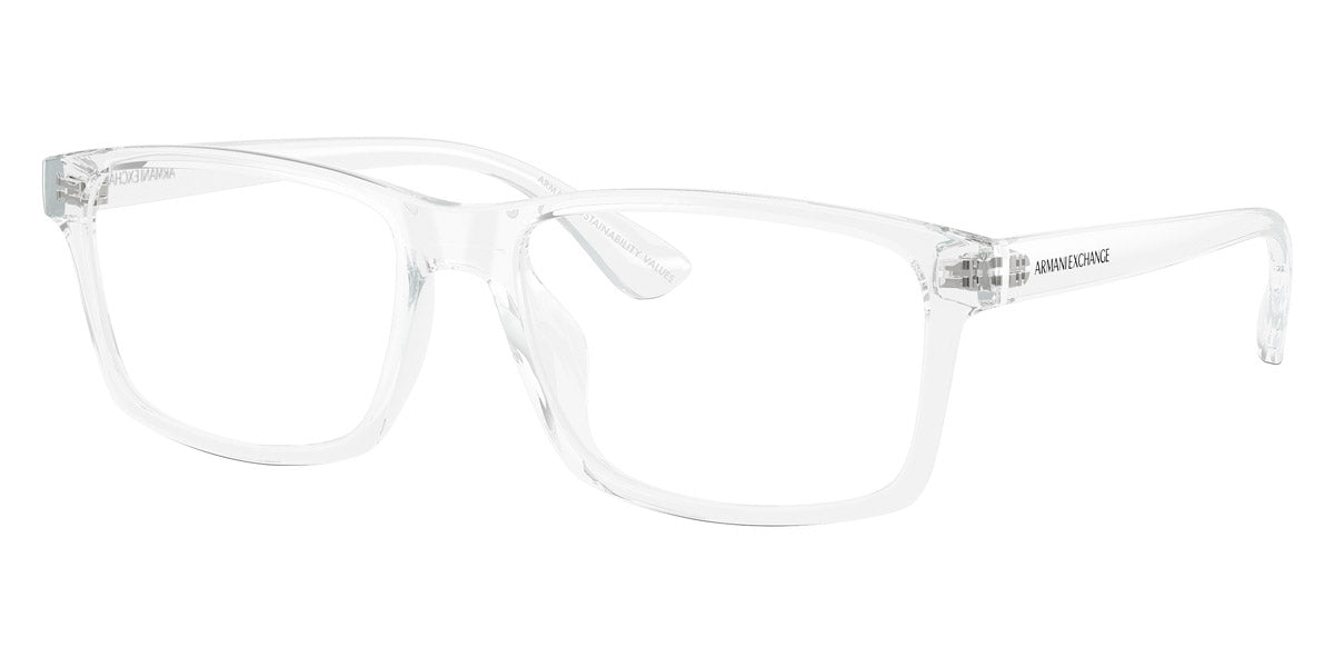 ARMANI EXCHANGE EYEGLASSES - AX3083U 8235 54 - Shiny Crystal