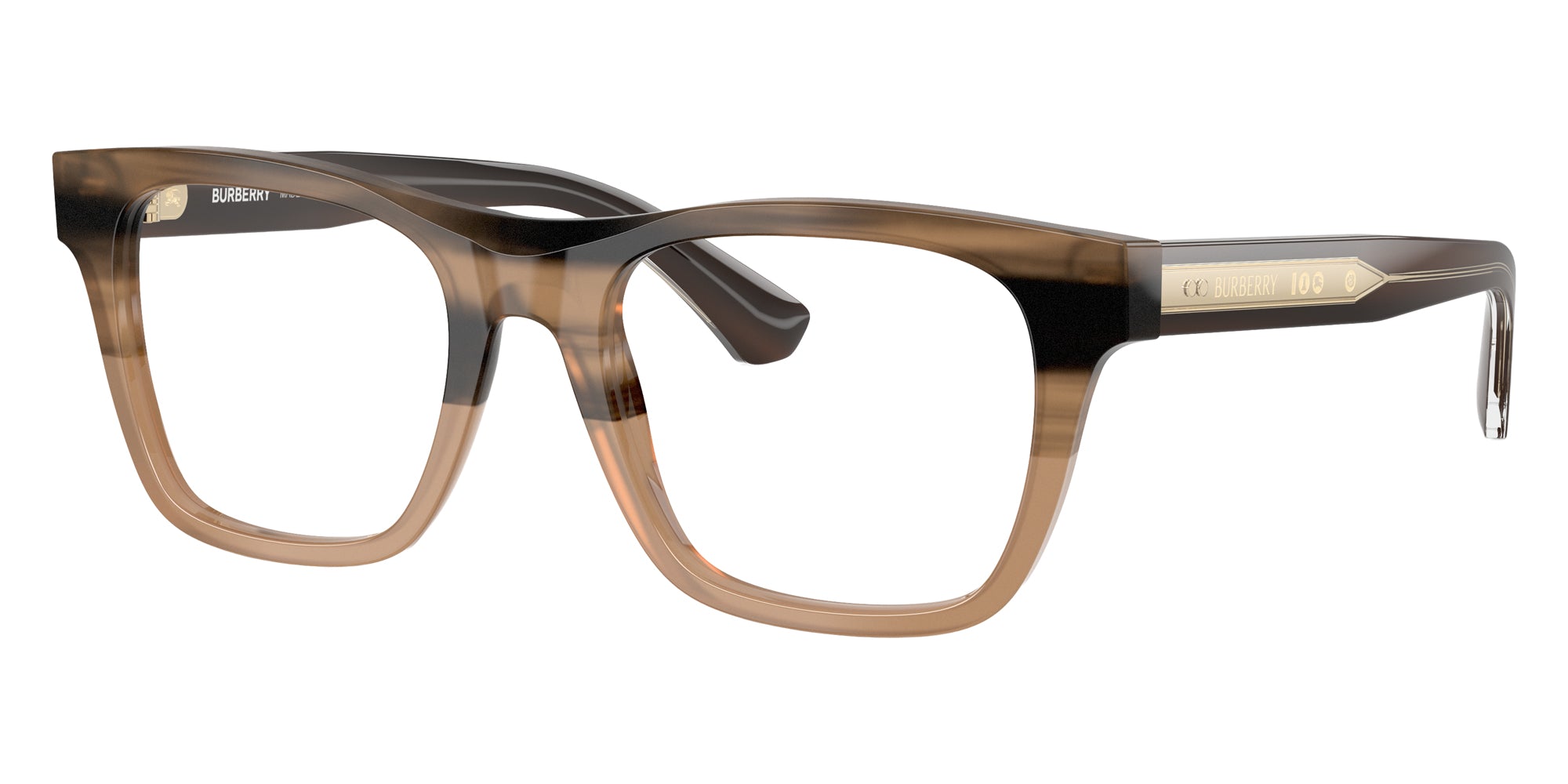 BURBERRY EYEGLASSES - BE2445 4207 50 - Striped Beige