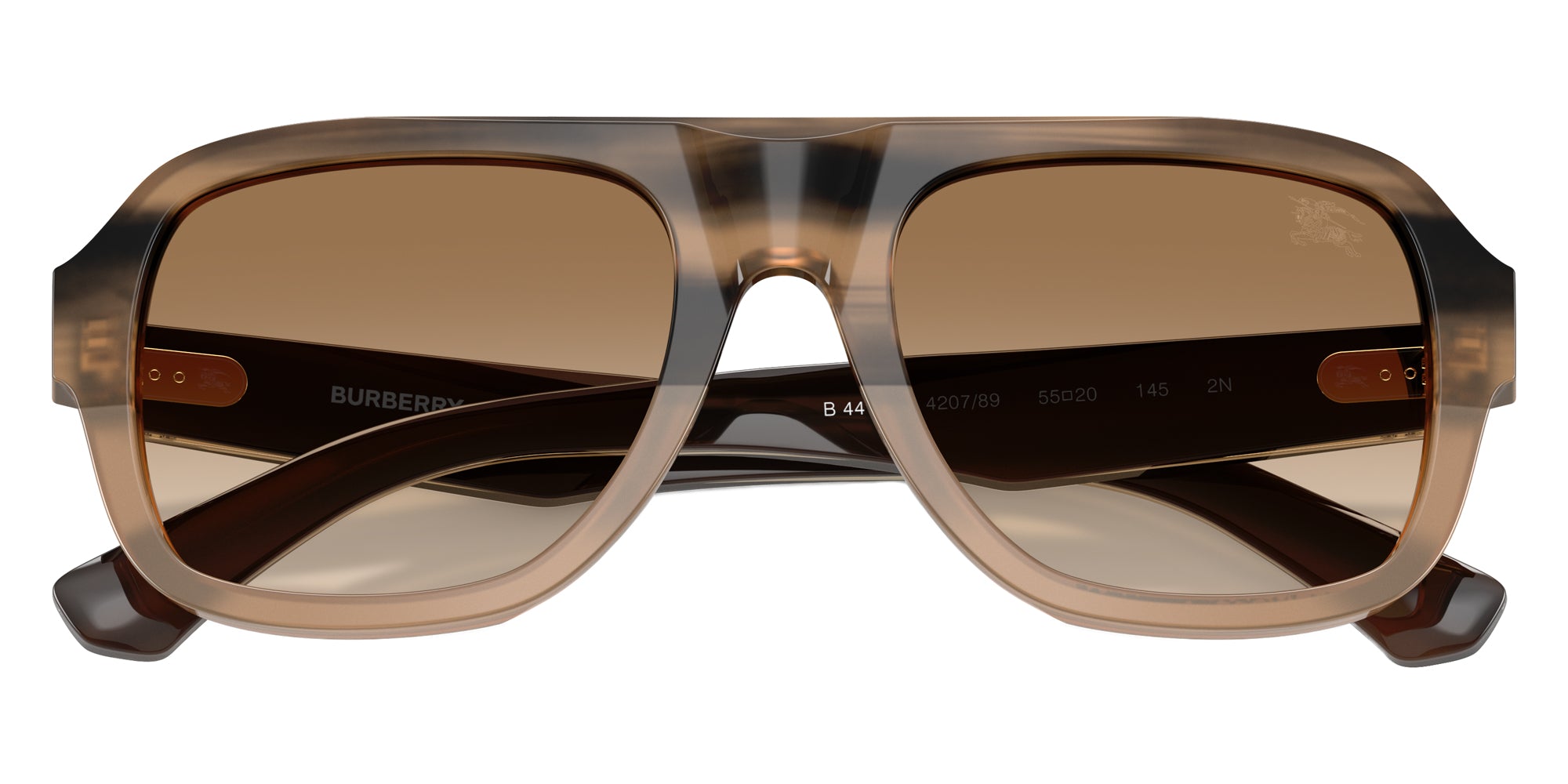BURBERRY SUNGLASSES - BE4478 420789 55 - Striped Beige