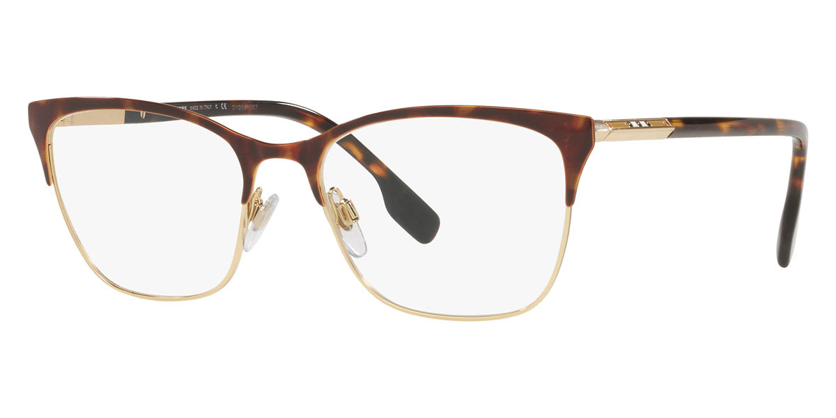 BURBERRY EYEGLASSES ALMA - BE1362 1312 54 - LIGHT GOLD/HAVANA