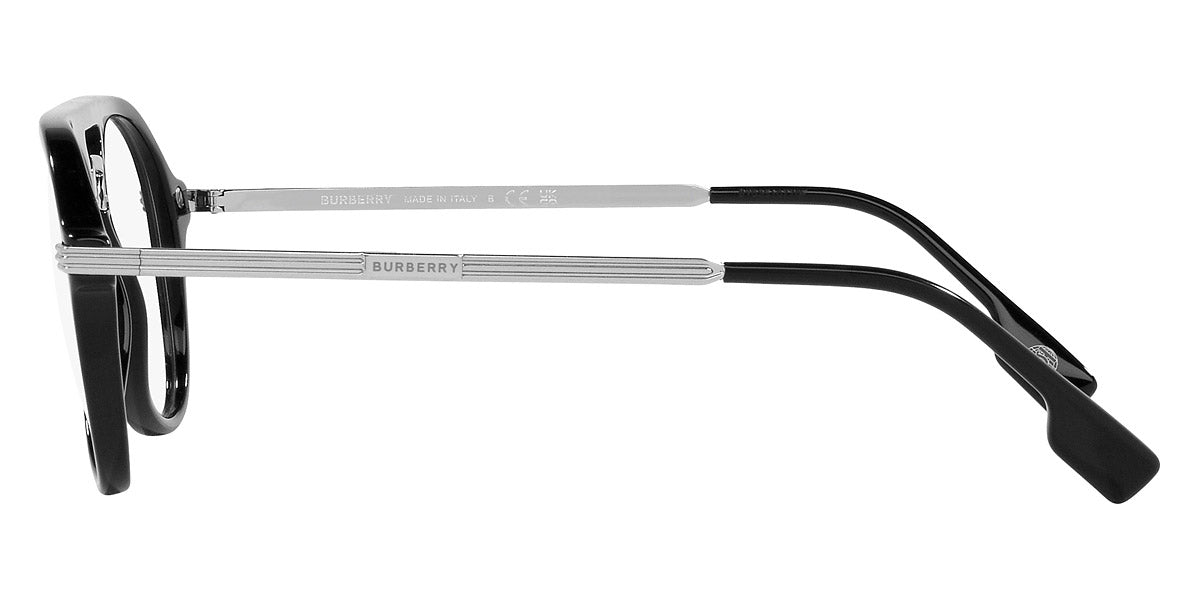 BURBERRY EYEGLASSES BAILEY - BE2377 3001 55 - Black and Silver