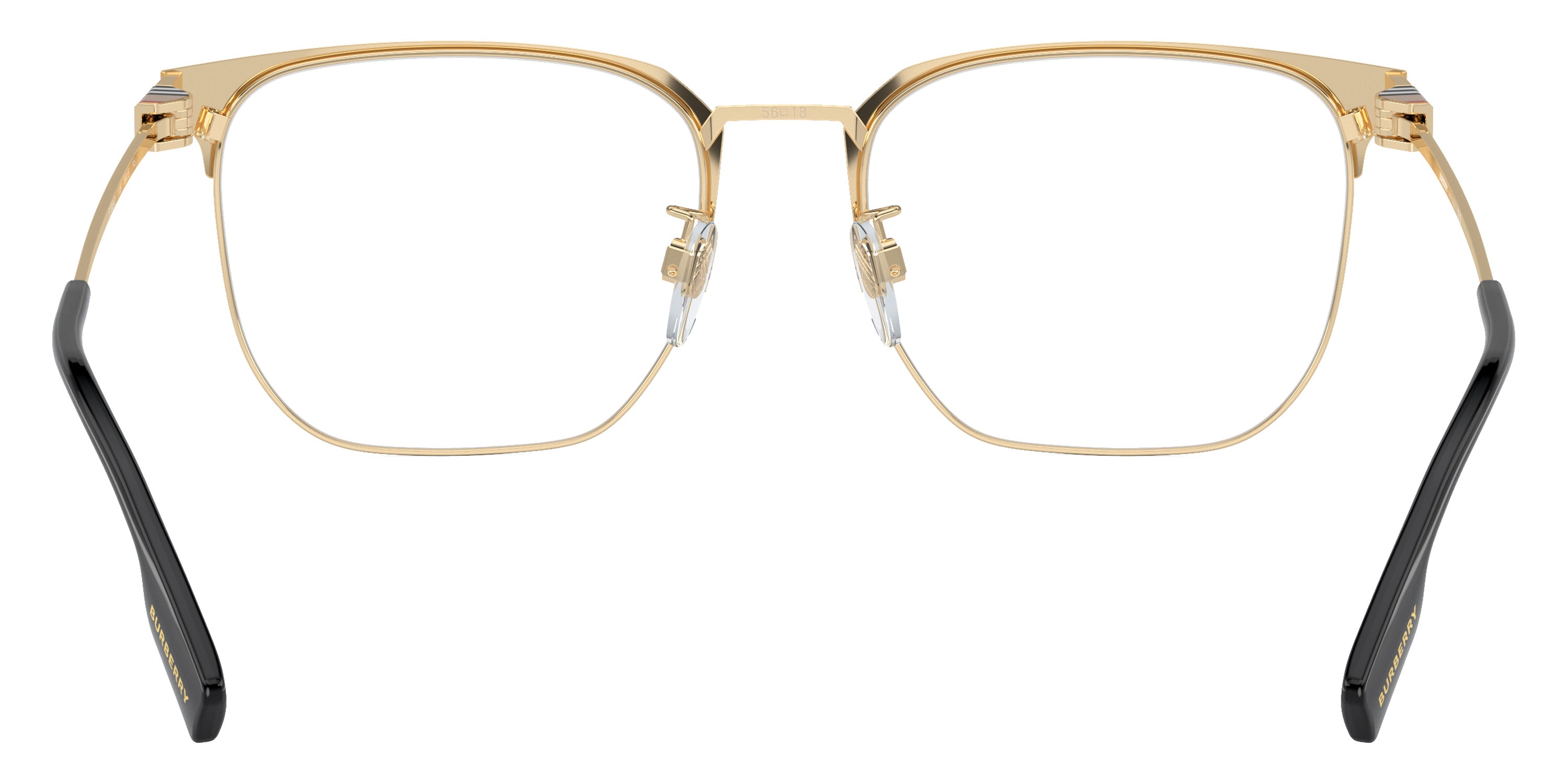 BURBERRY EYEGLASSES - BE1383D 1109 55 - Light Gold/Black