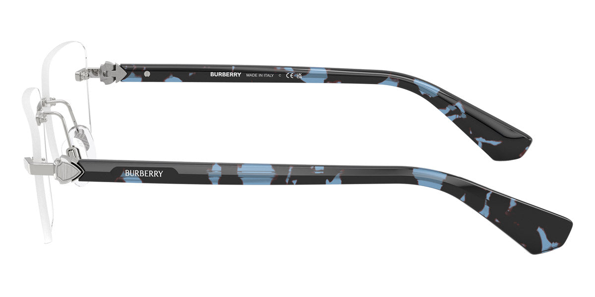 BURBERRY EYEGLASSES - BE1392 1005 58 - Silver/Blue Havana