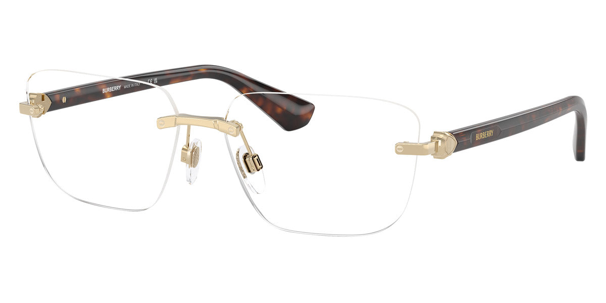 BURBERRY EYEGLASSES - BE1392 1109 58 - Light Gold/Dark Havana