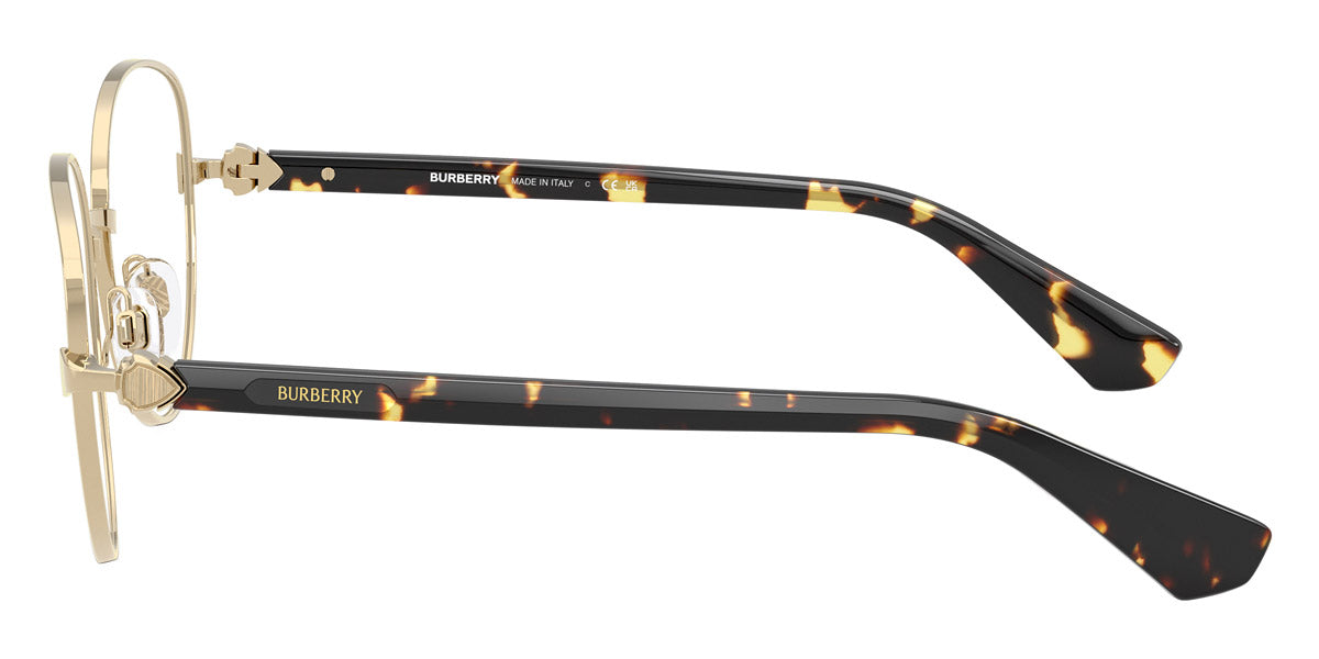 BURBERRY EYEGLASSES - BE1394 1109 55 - Light Gold/Yellow Havana