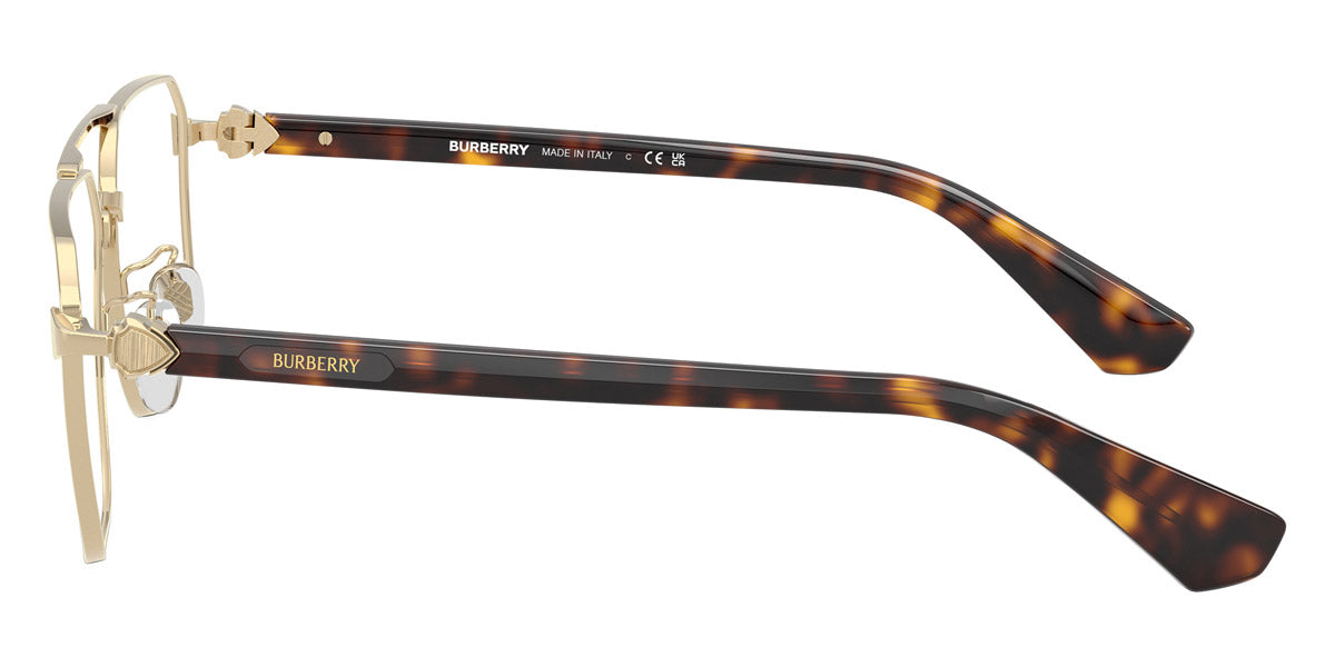 BURBERRY EYEGLASSES - BE1395D 1109 56 - Light Gold/Dark Havana