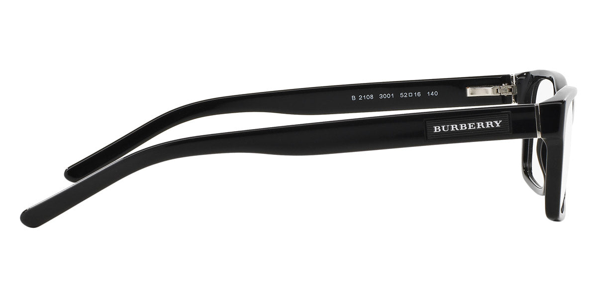 BURBERRY EYEGLASSES - BE2108 3001 54 - Black