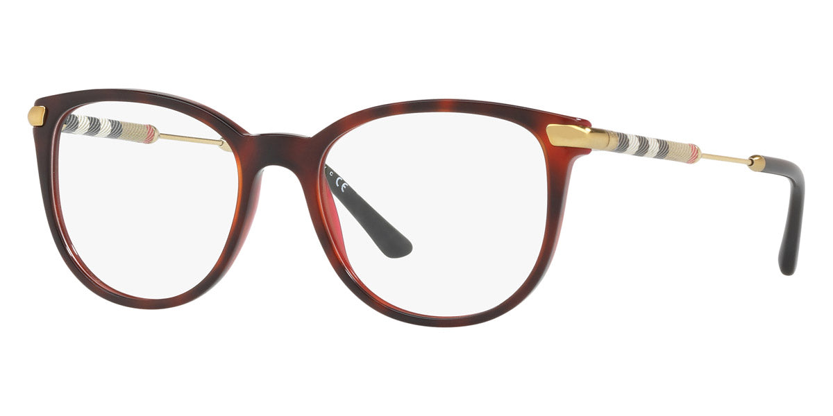 BURBERRY EYEGLASSES - BE2255Q 3657 51 - Top Havana on Bordeaux
