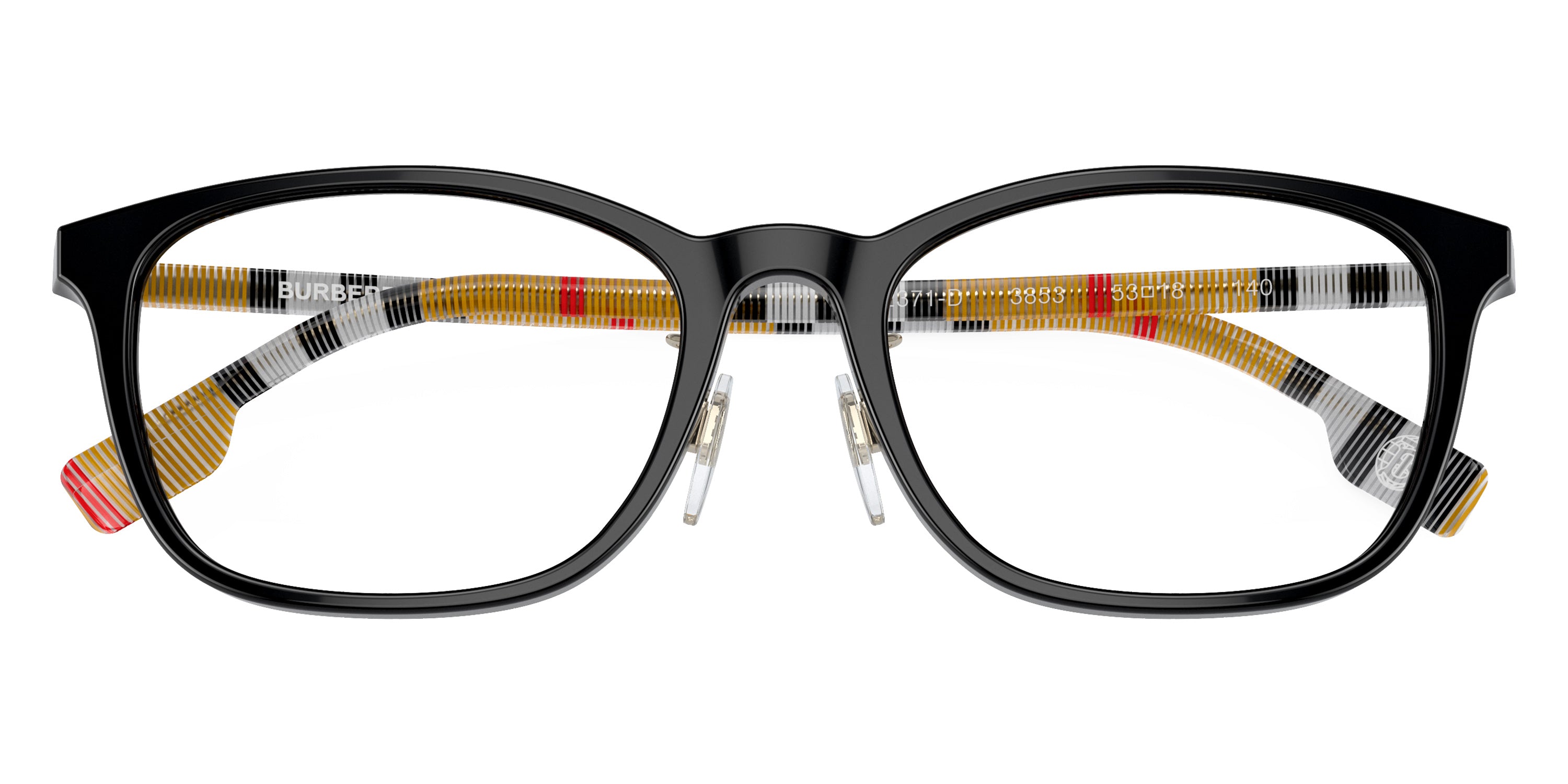 BURBERRY EYEGLASSES - BE2371D 3853 53 - BLACK