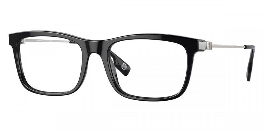 BURBERRY EYEGLASSES - BE2384 3001 53 - Black/Silver