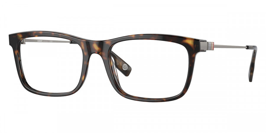 BURBERRY EYEGLASSES - BE2384 3002 53 - Dark Havana/Gunmetal