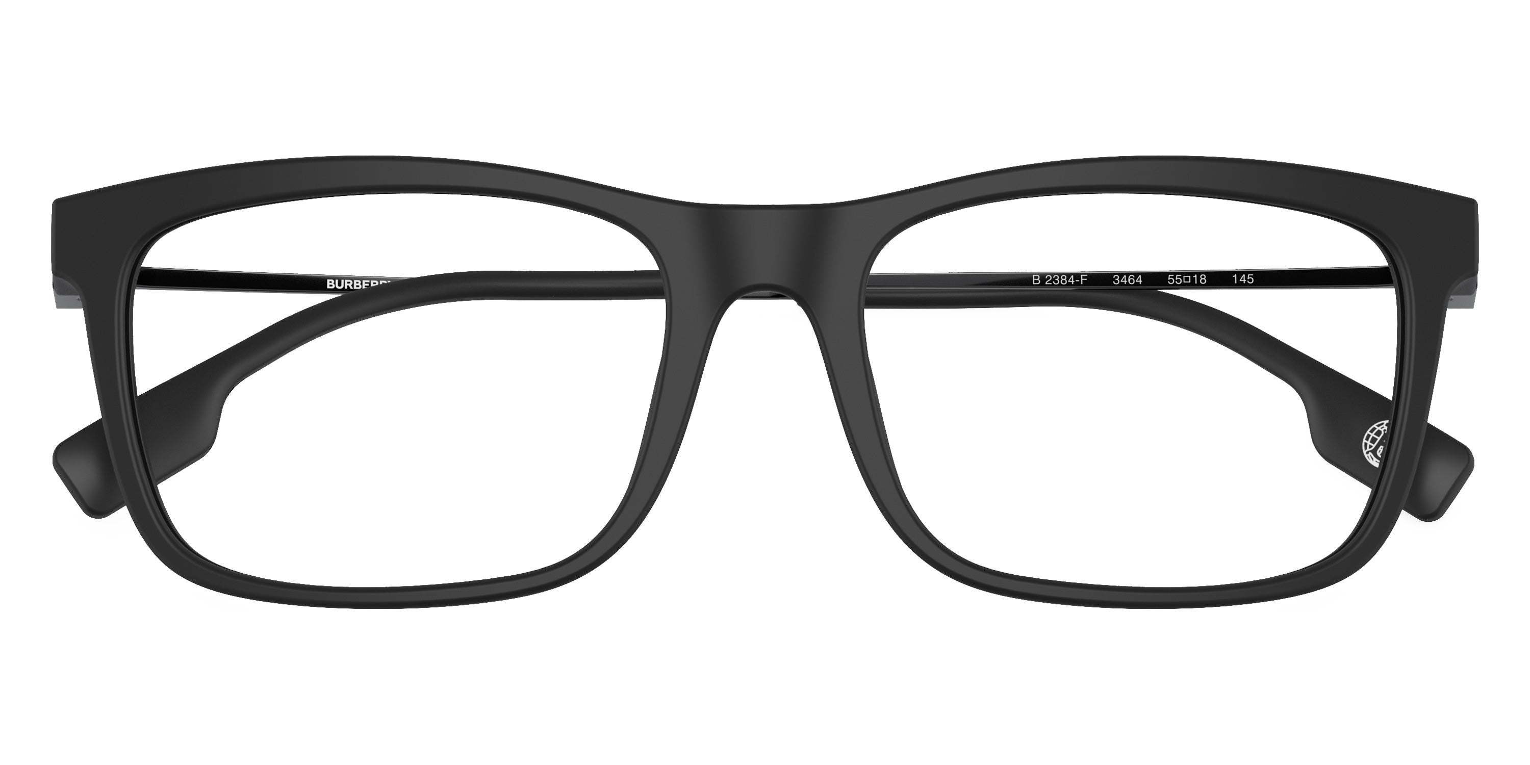 BURBERRY EYEGLASSES - BE2384F 3464 53 - BLACK