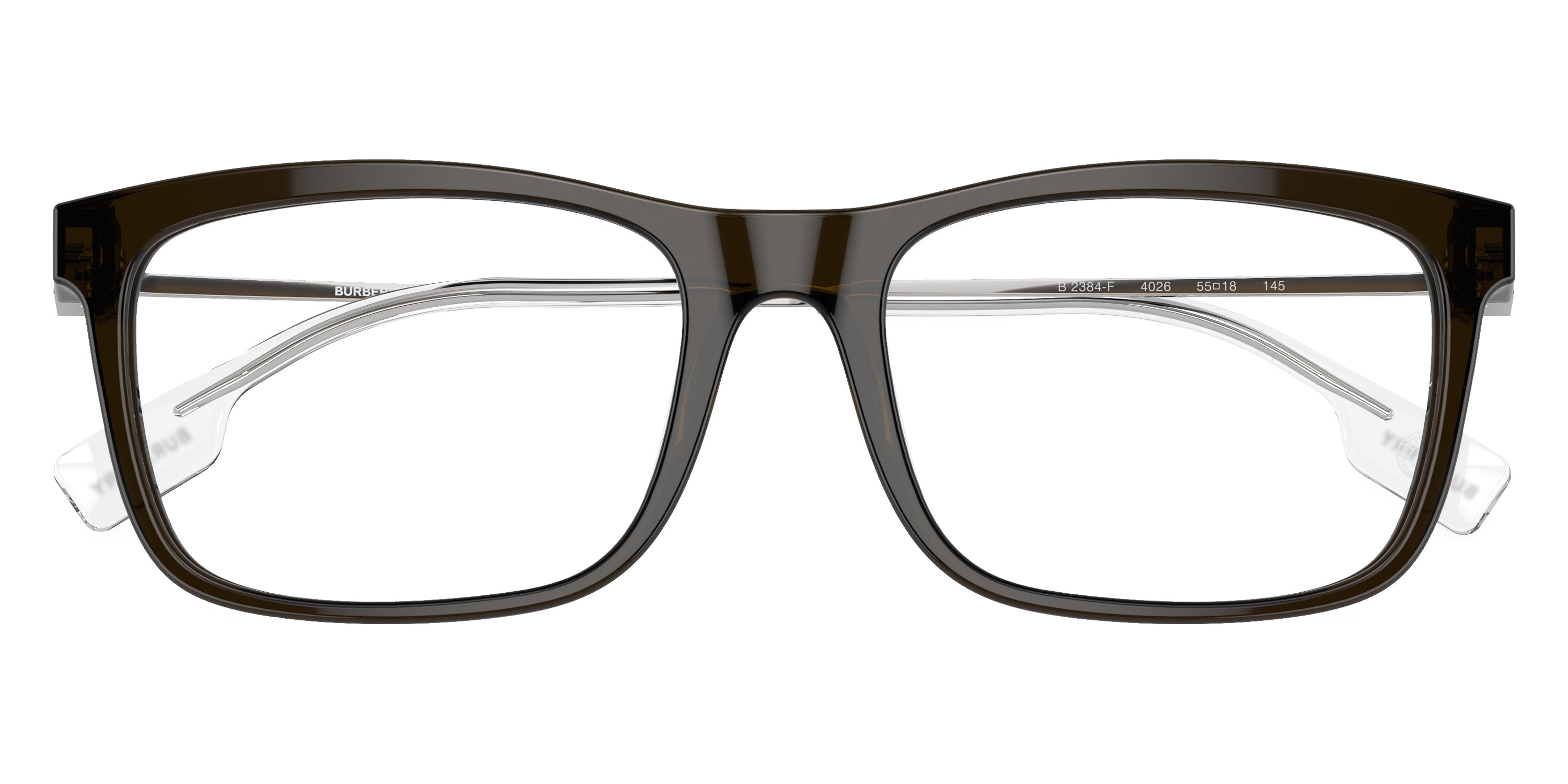 BURBERRY EYEGLASSES - BE2384F 4026 53 - GREEN/SILVER