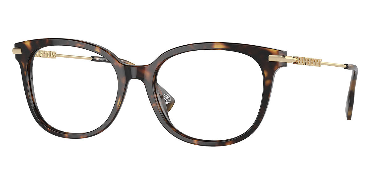 BURBERRY EYEGLASSES - BE2391 3002 53 - DARK HAVANA/LIGHT GOLD