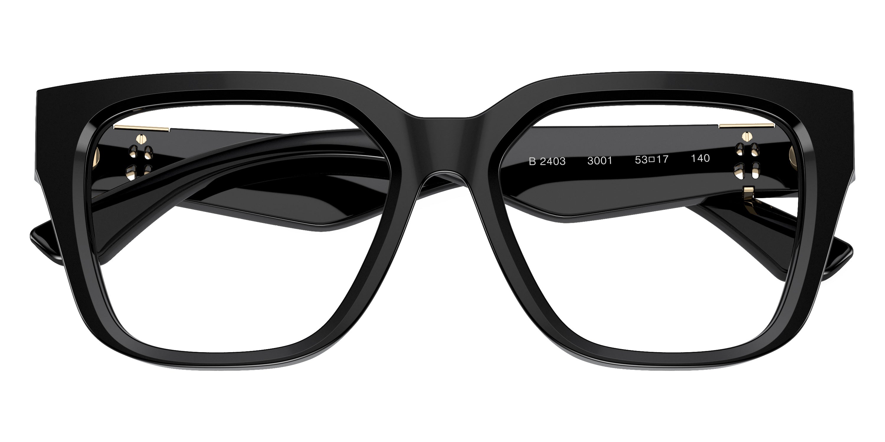 BURBERRY EYEGLASSES - BE2403 3001 53 - BLACK