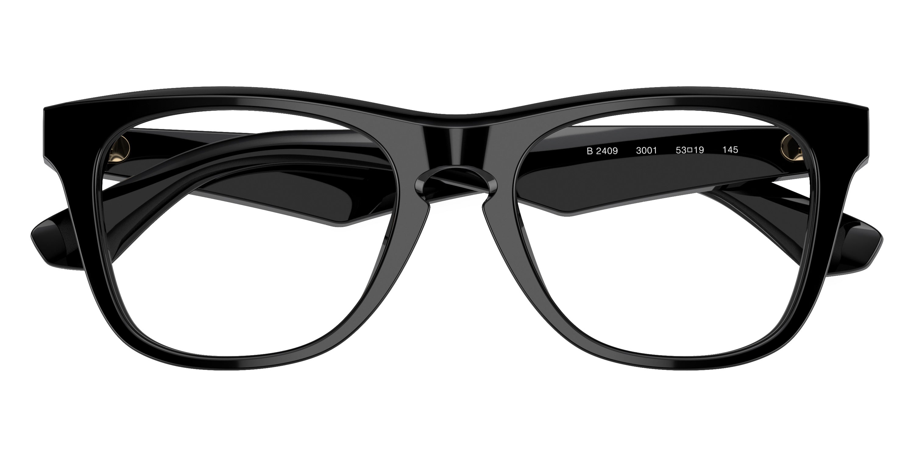 BURBERRY EYEGLASSES - BE2409 3001 53 - BLACK