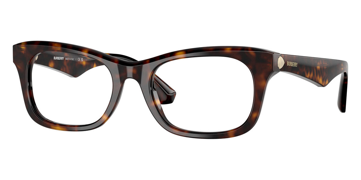 BURBERRY EYEGLASSES - BE2422 3002 50 - DARK HAVANA