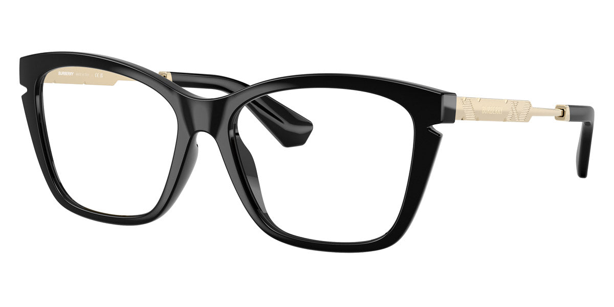 BURBERRY EYEGLASSES - BE2427U 3001 52 - Black/Light Gold