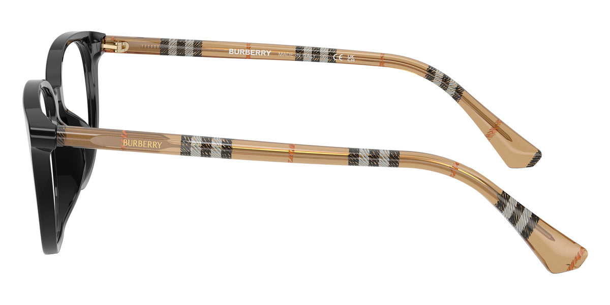 BURBERRY EYEGLASSES - BE2434D 4161 53 - Black/Check Sand