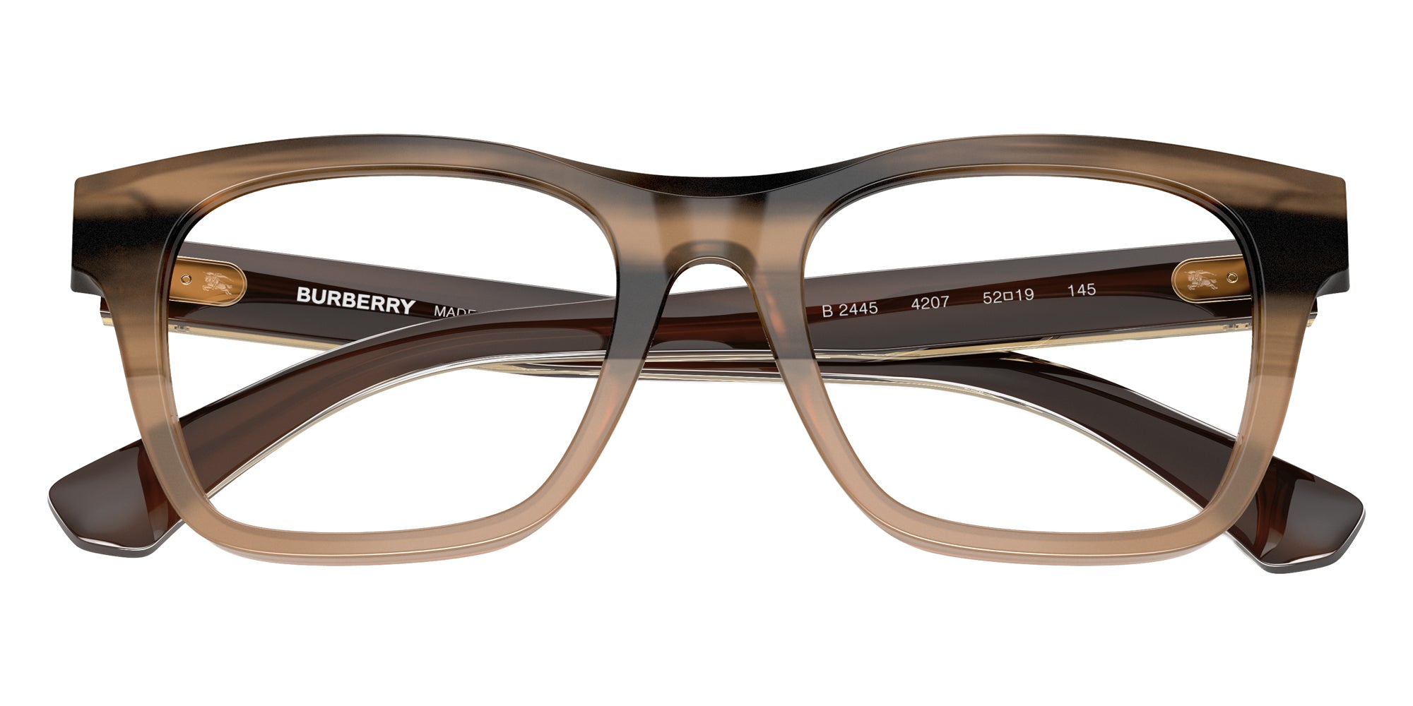 BURBERRY EYEGLASSES - BE2445 4207 50 - Striped Beige