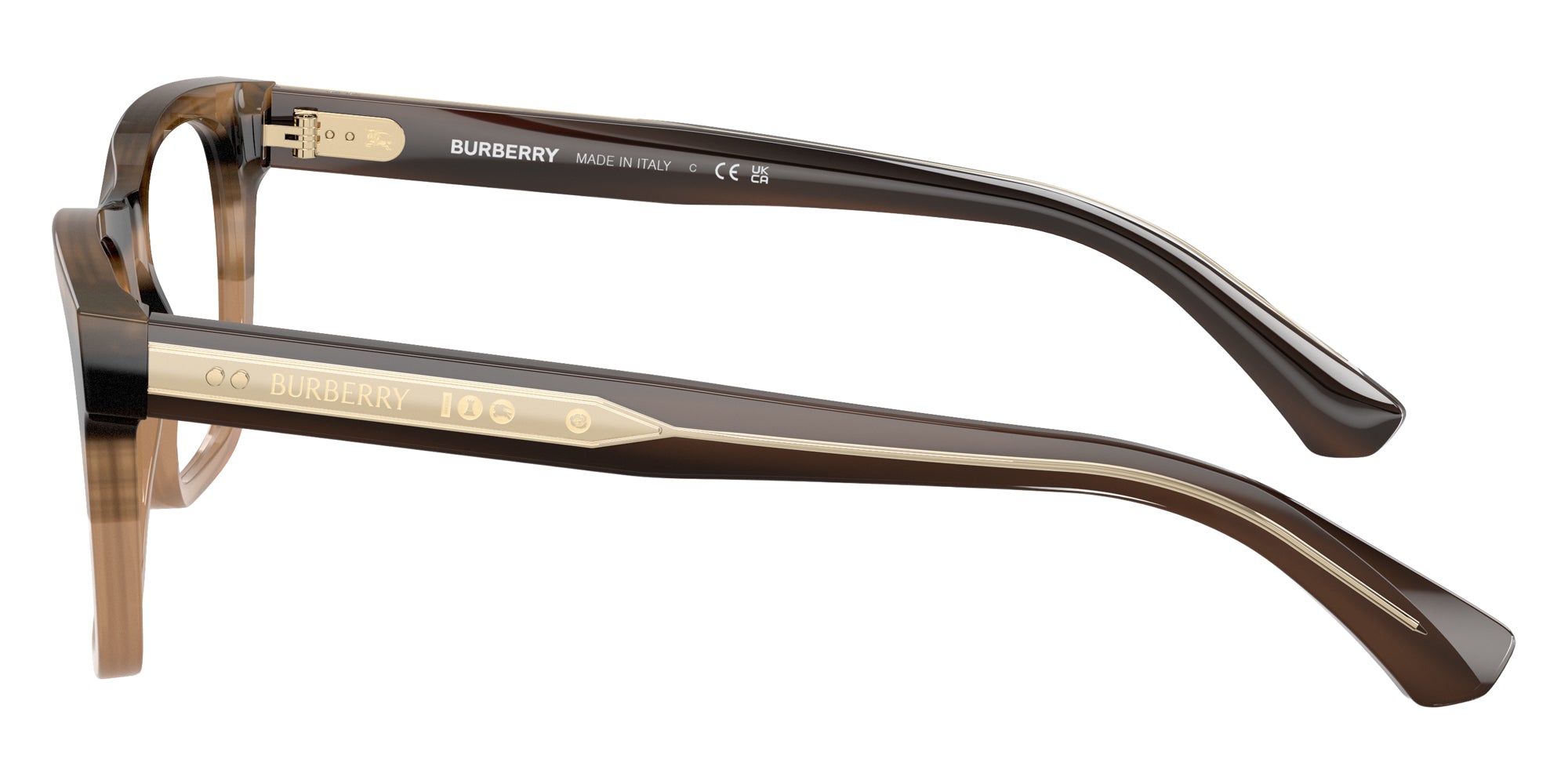 BURBERRY EYEGLASSES - BE2445 4207 52 - Striped Beige