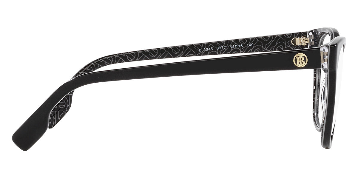 BURBERRY EYEGLASSES CAROLINE - BE2345 3977 52 - Black/Print TB/Crystal