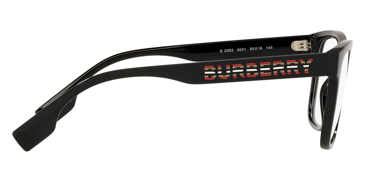 BURBERRY EYEGLASSES - Carter BE2353 3001 55 - Black