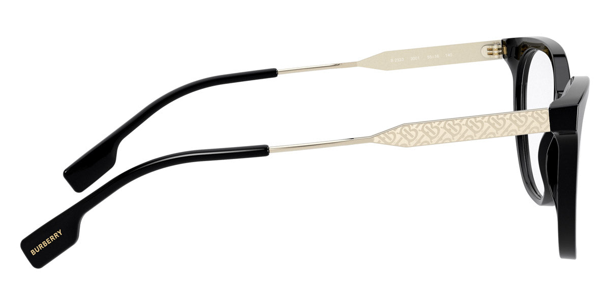 BURBERRY EYEGLASSES CHARLOTTE - BE2333 3001 53 - BLACK