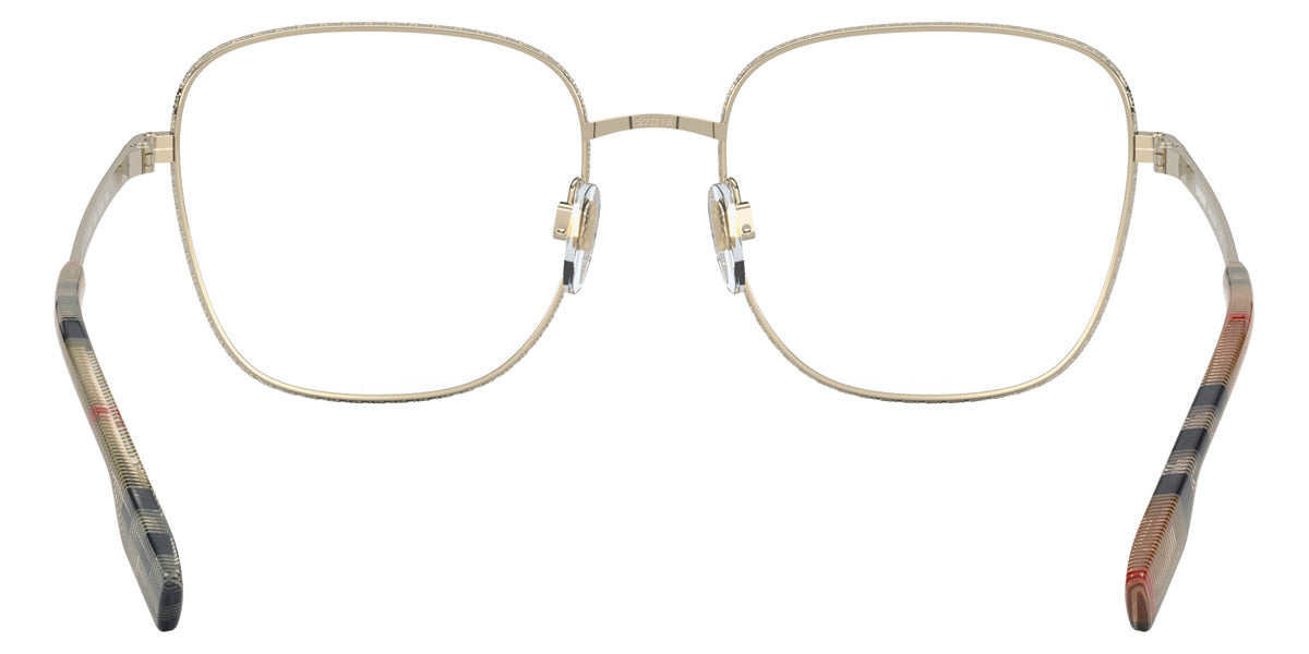 BURBERRY EYEGLASSES ELLIOT - BE1347 1109 54 - PALE GOLD/BLACK