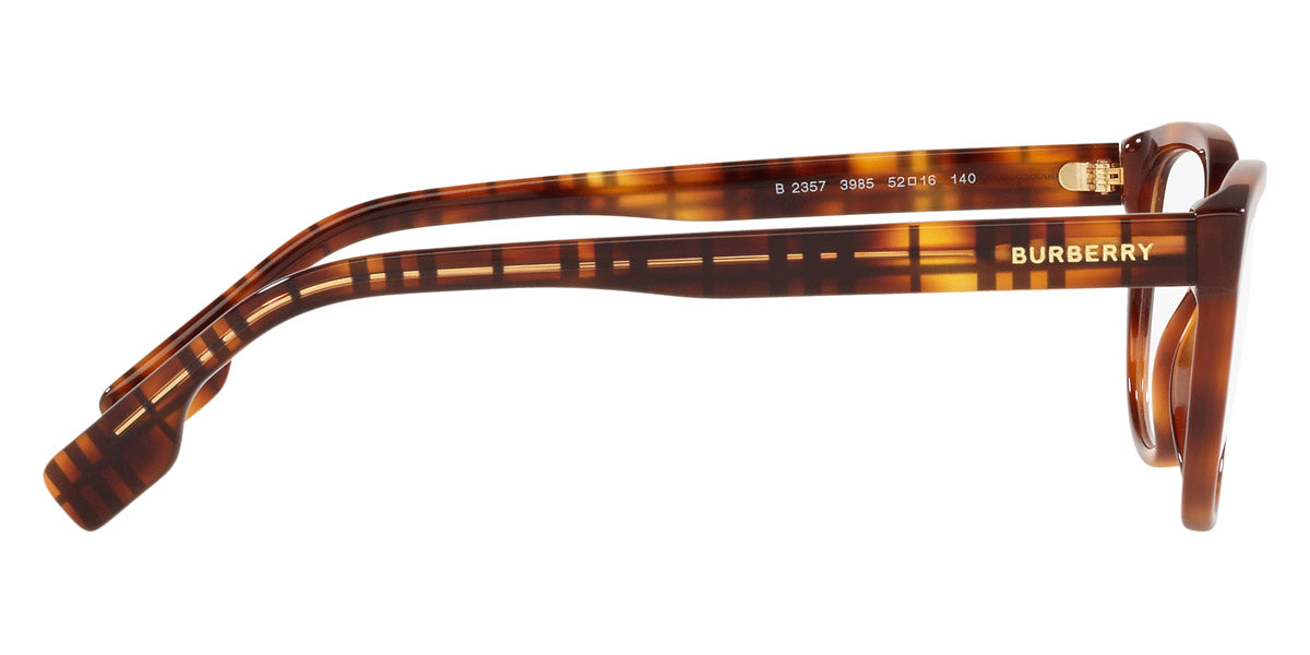 BURBERRY EYEGLASSES ESME - BE2357 3985 52 - LIGHT HAVANA